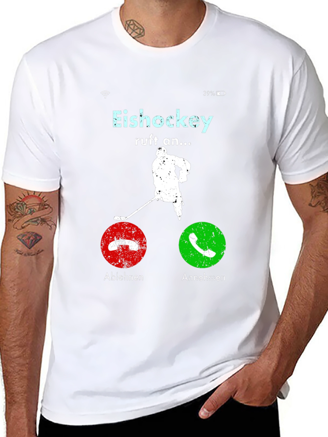 Eishockey Calling T-Shirt - Hockey Fan Tee