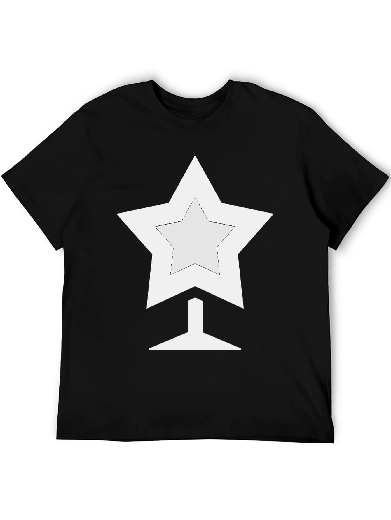 Star Trophy Graphic Tee - Casual Comfort