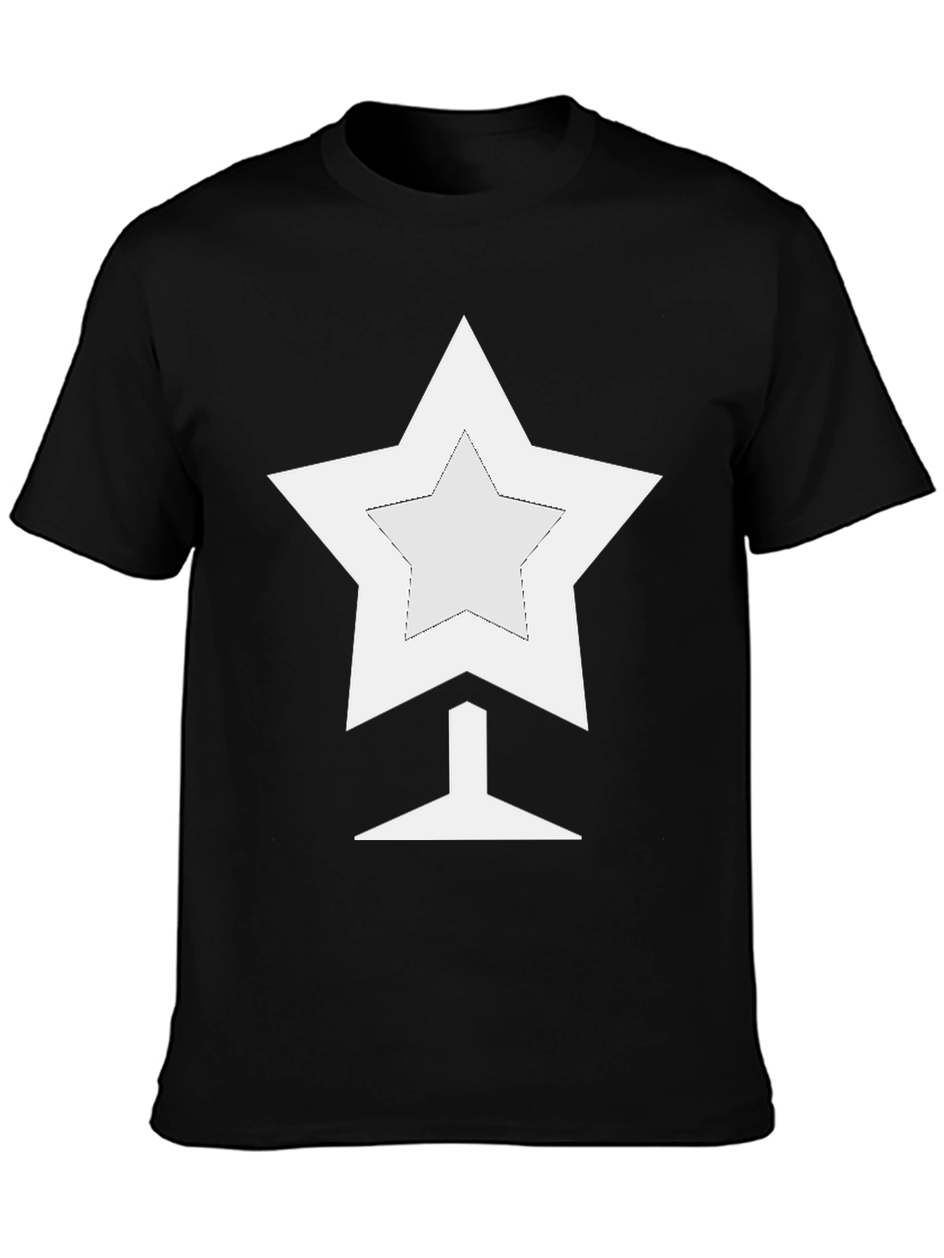 Star Trophy Graphic Tee - Casual Comfort