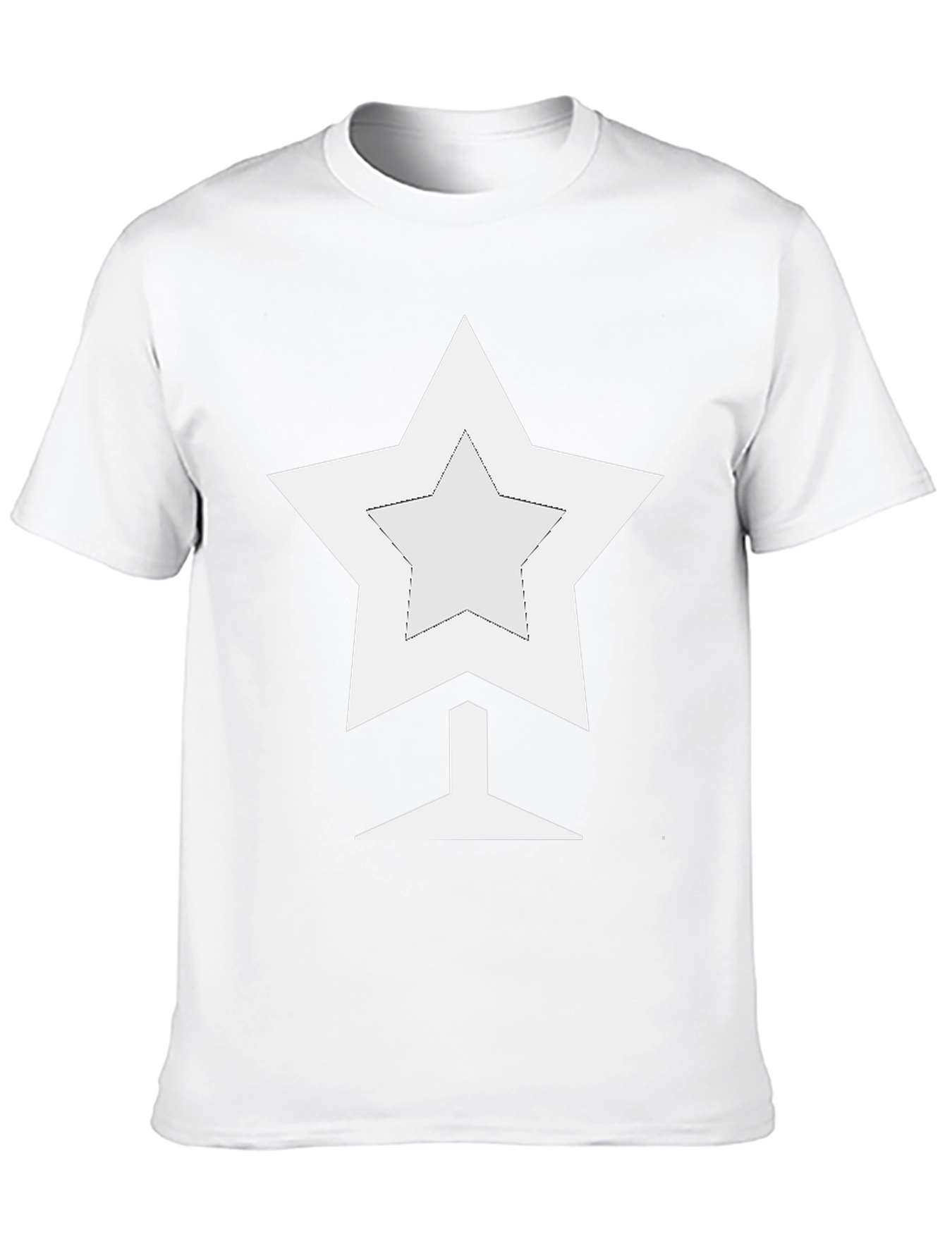 Star Trophy Graphic Tee - Casual Comfort