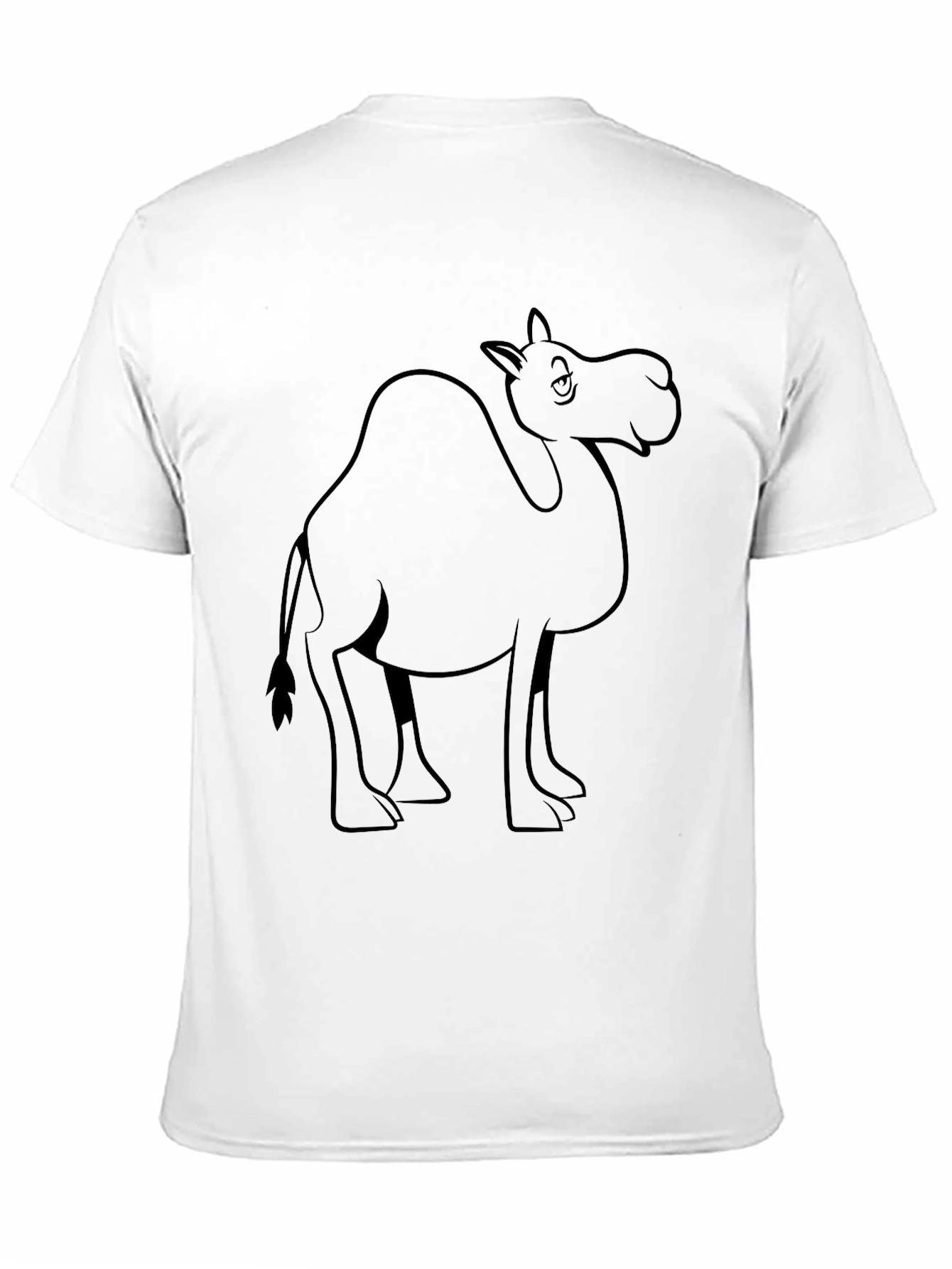 Camel Graphic Tee - Unisex Black T-Shirt