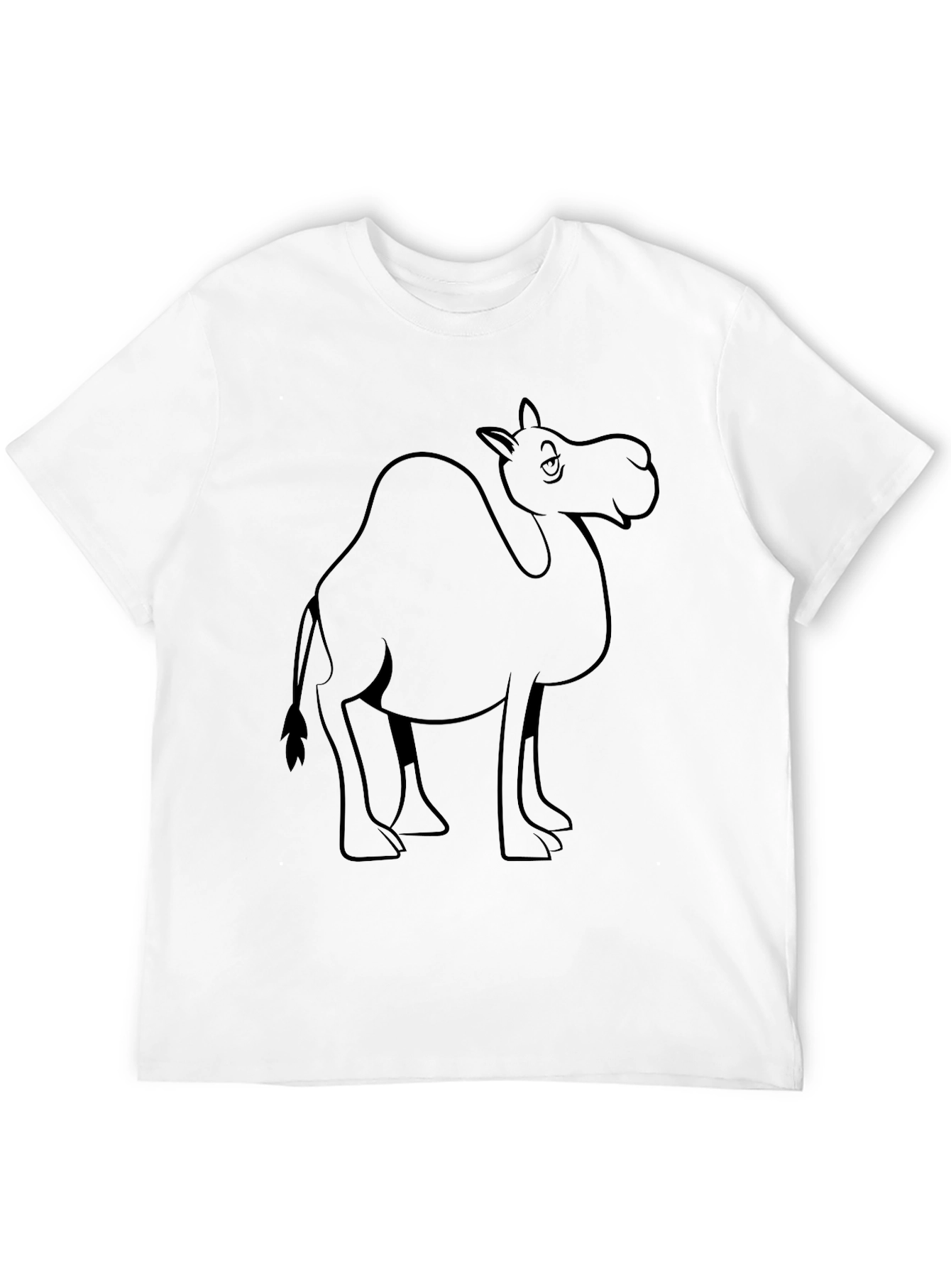 Camel Graphic Tee - Unisex Black T-Shirt