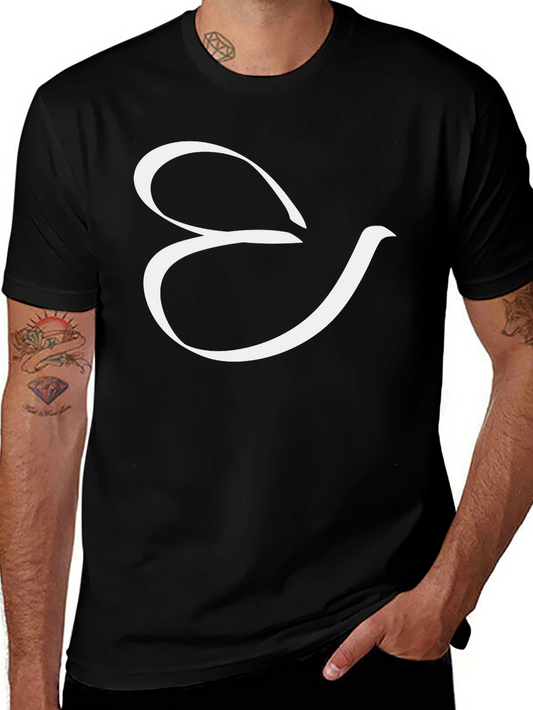 Elegant Ampersand T-Shirt - Stylish Black Tee
