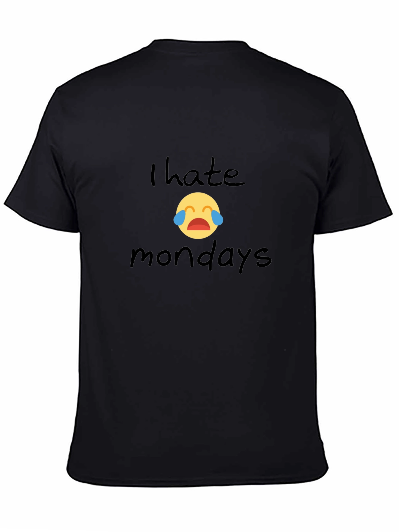 I Hate Mondays Graphic Tee - Unisex Black T-Shirt