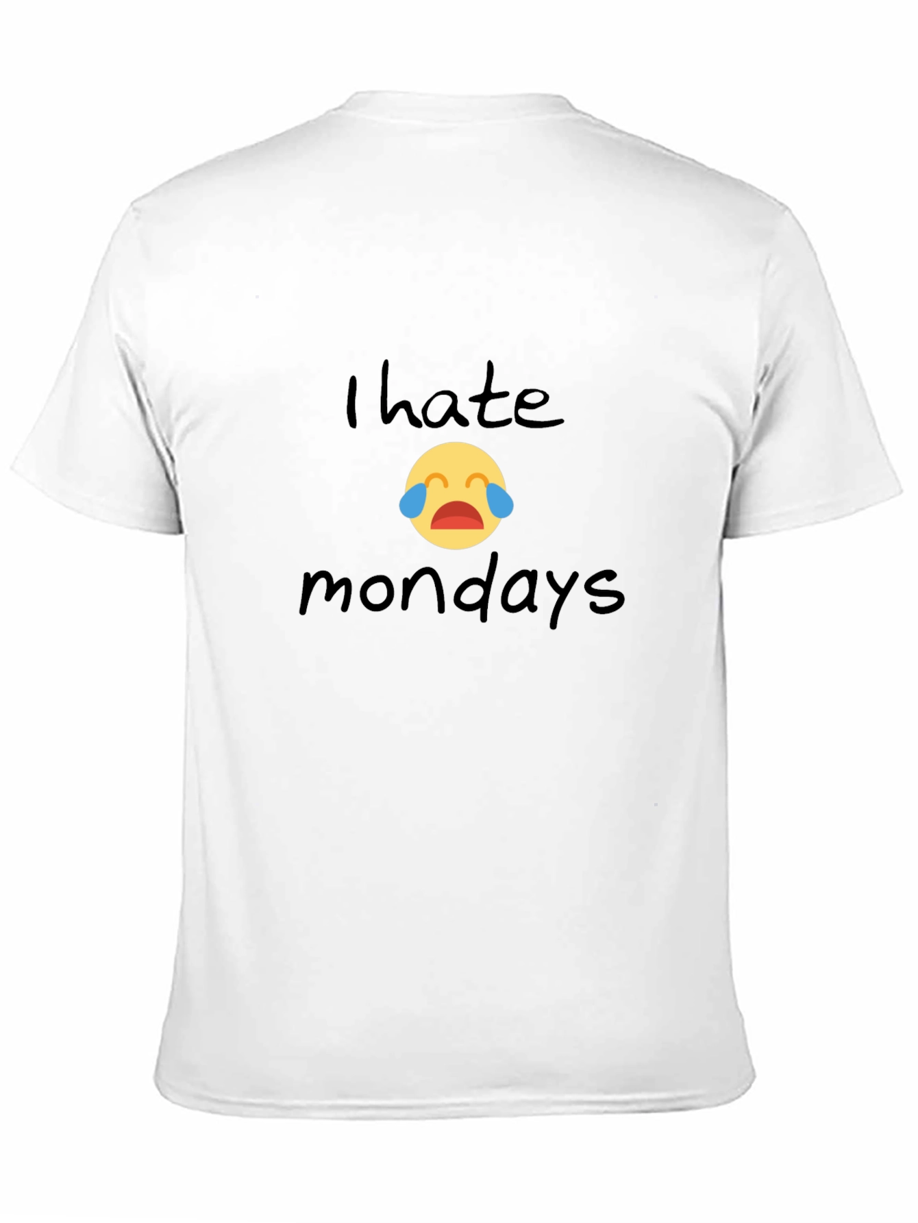 I Hate Mondays Graphic Tee - Unisex Black T-Shirt