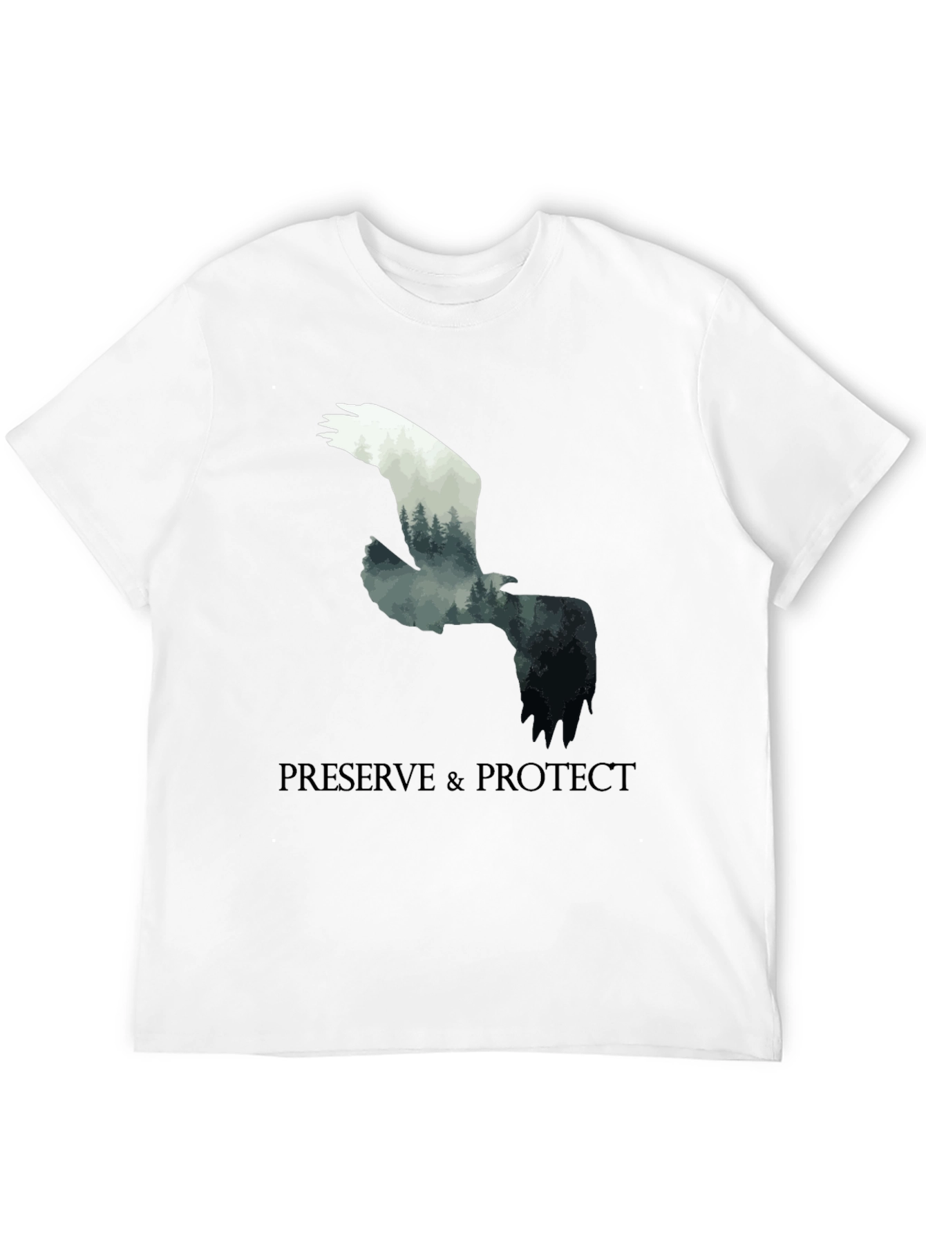 Preserve & Protect Nature Eagle Graphic Tee
