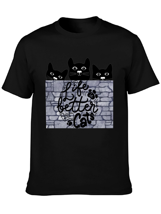 Life Is Better With Cats T-Shirt
