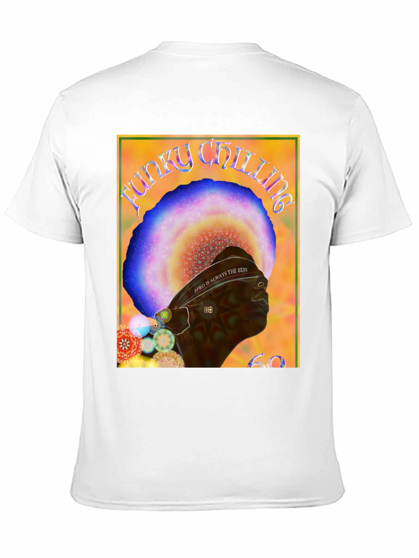 Funky Chilling Afro T-Shirt