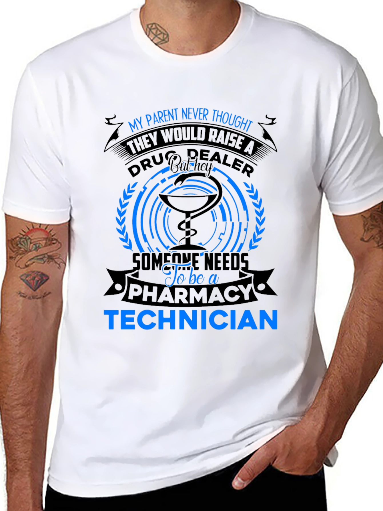 Pharmacy Technician T-Shirt - Drug Dealer Humor