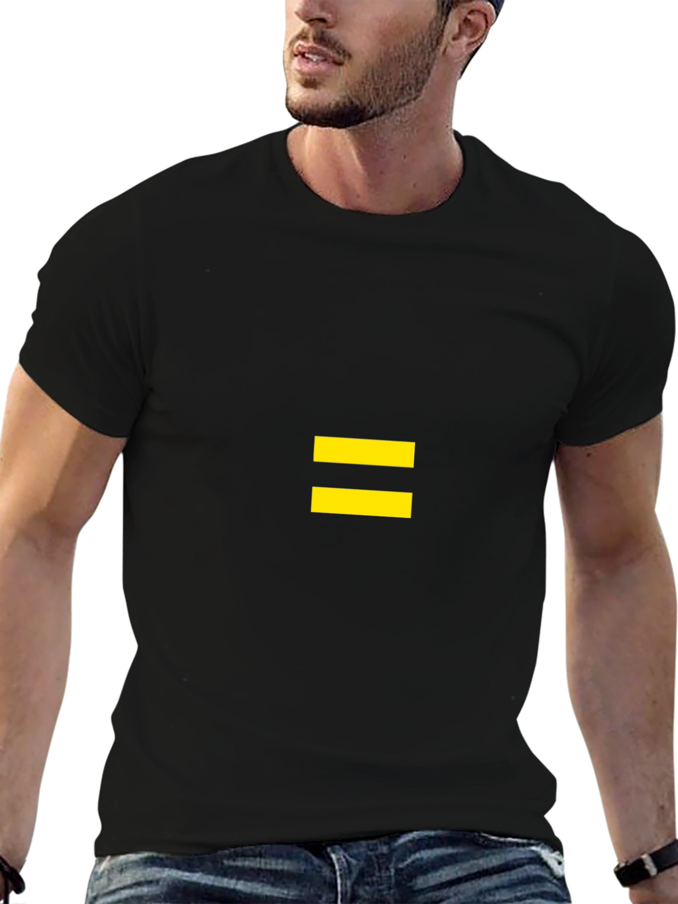 Equality Symbol Tee - Classic Black T-Shirt