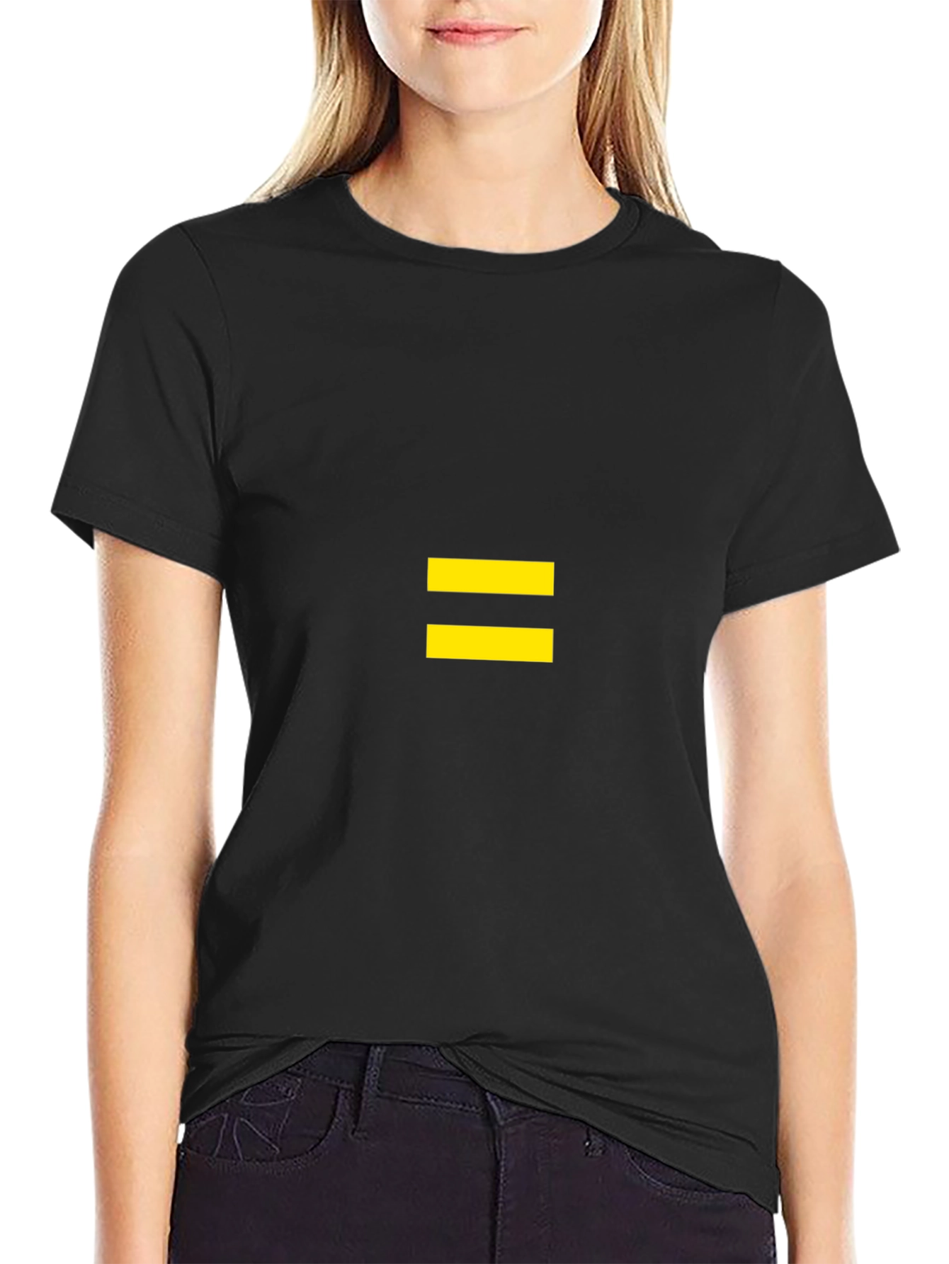 Equality Symbol Tee - Classic Black T-Shirt