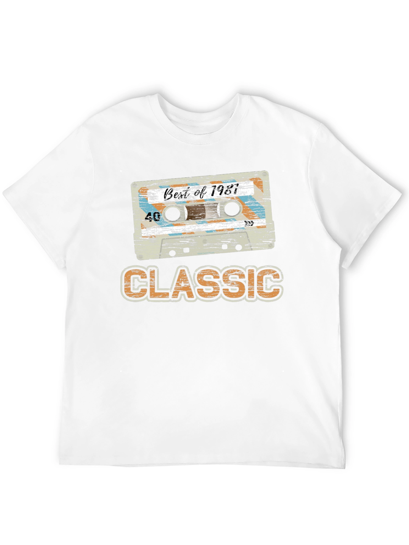 Best of 1981 Cassette Tape Classic T-Shirt
