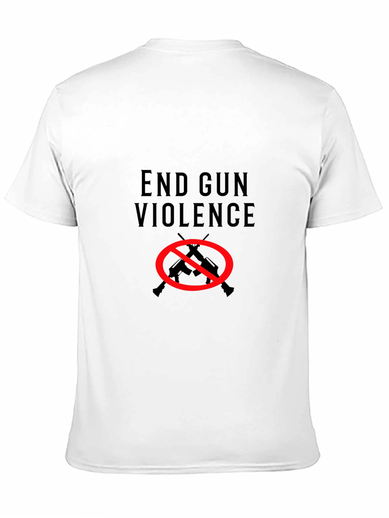 End Gun Violence Graphic Tee - Black