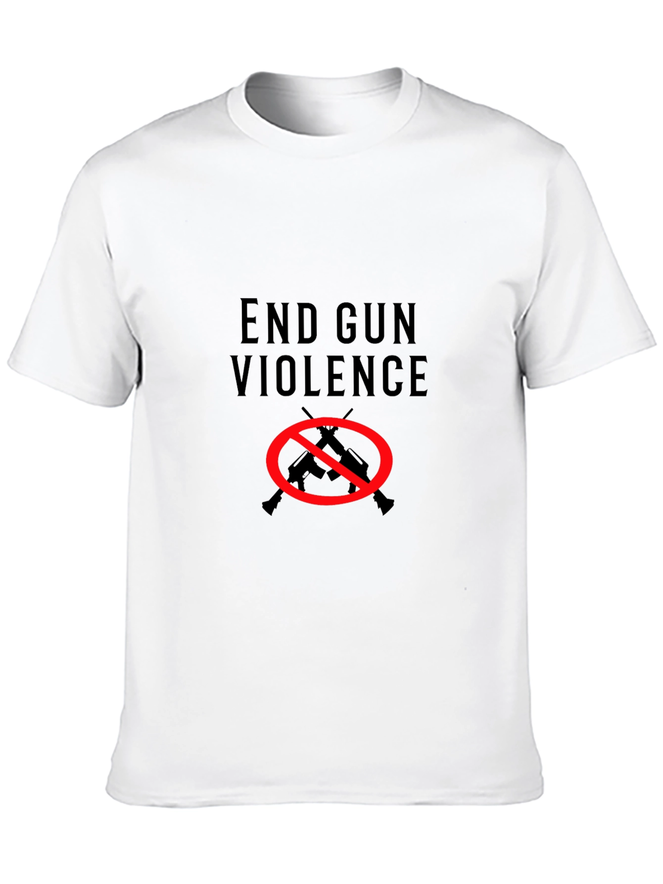 End Gun Violence Graphic Tee - Black