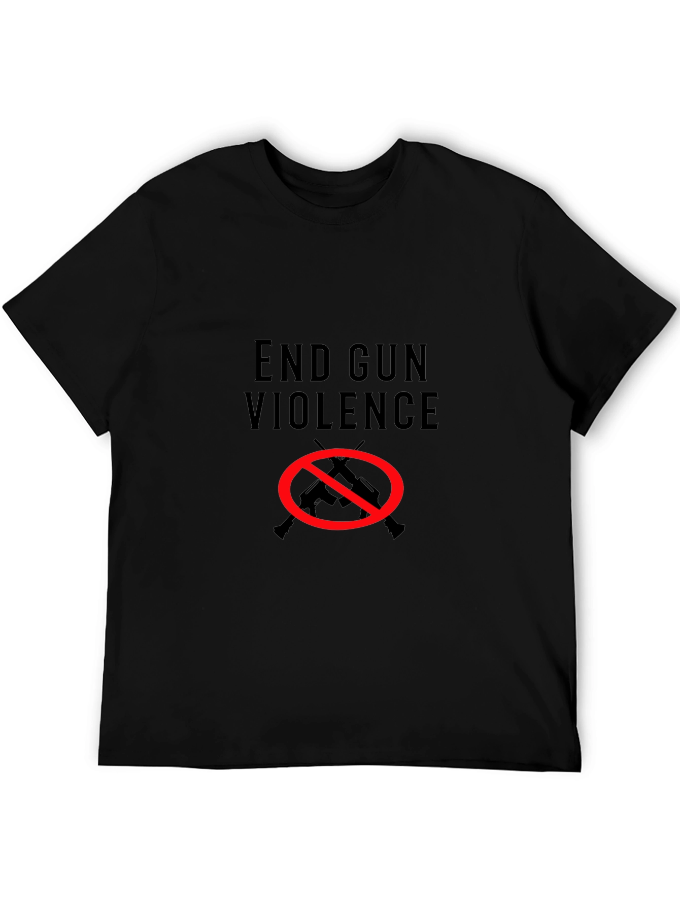 End Gun Violence Graphic Tee - Black