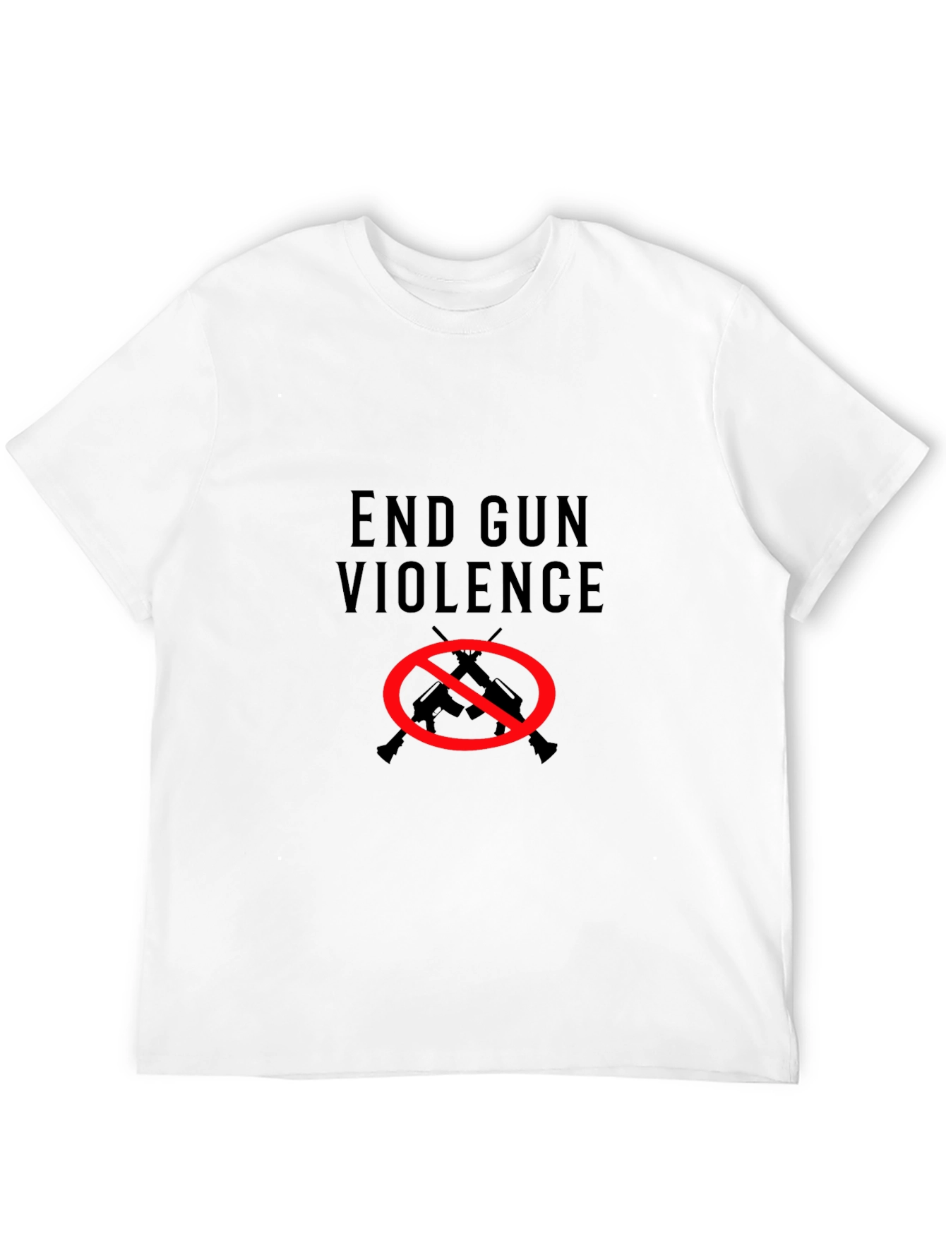 End Gun Violence Graphic Tee - Black