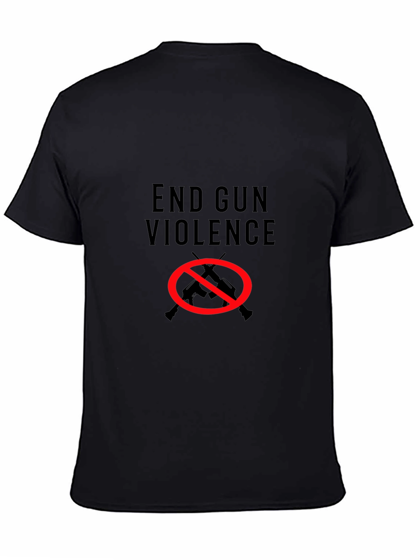 End Gun Violence Graphic Tee - Black