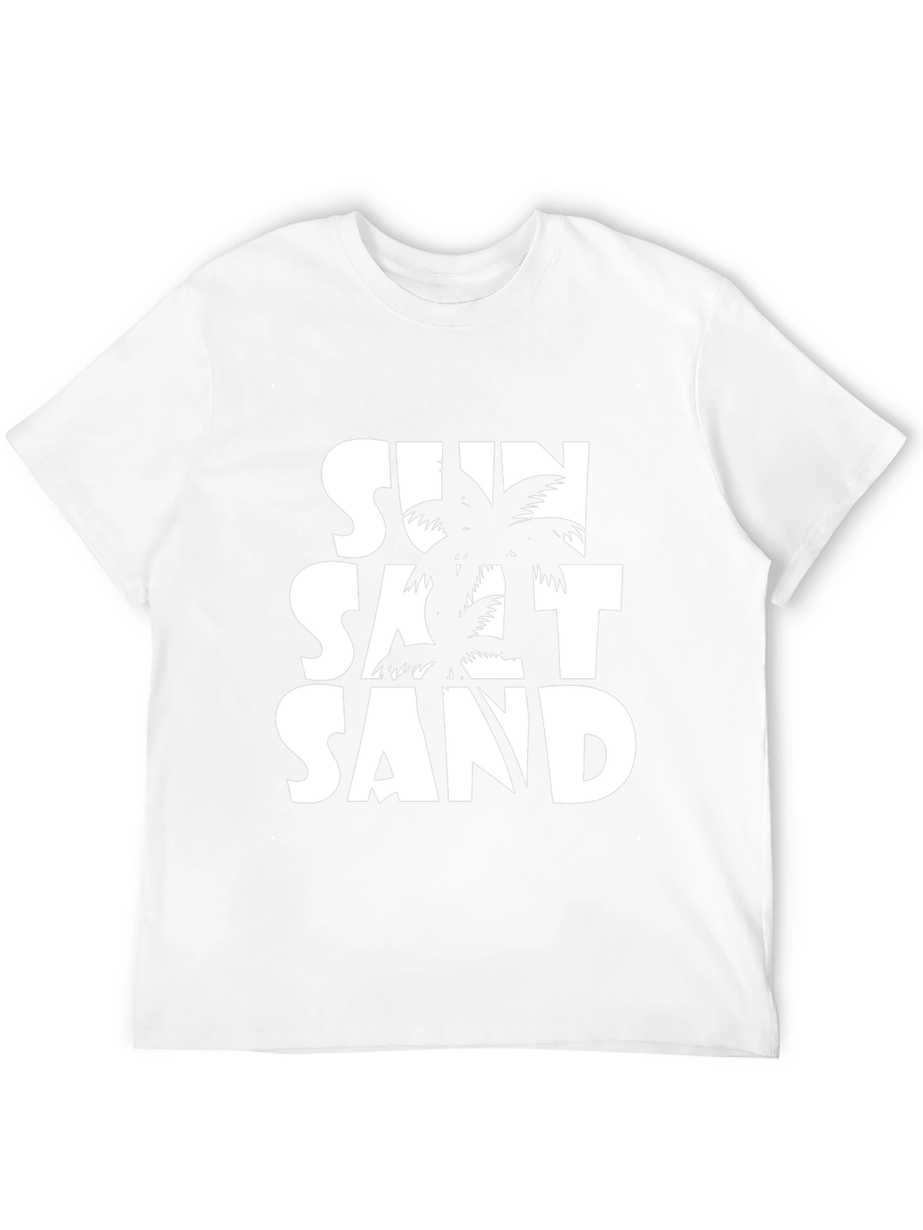 Sun Salt Sand Graphic Tee - Tropical Vacation Shirt