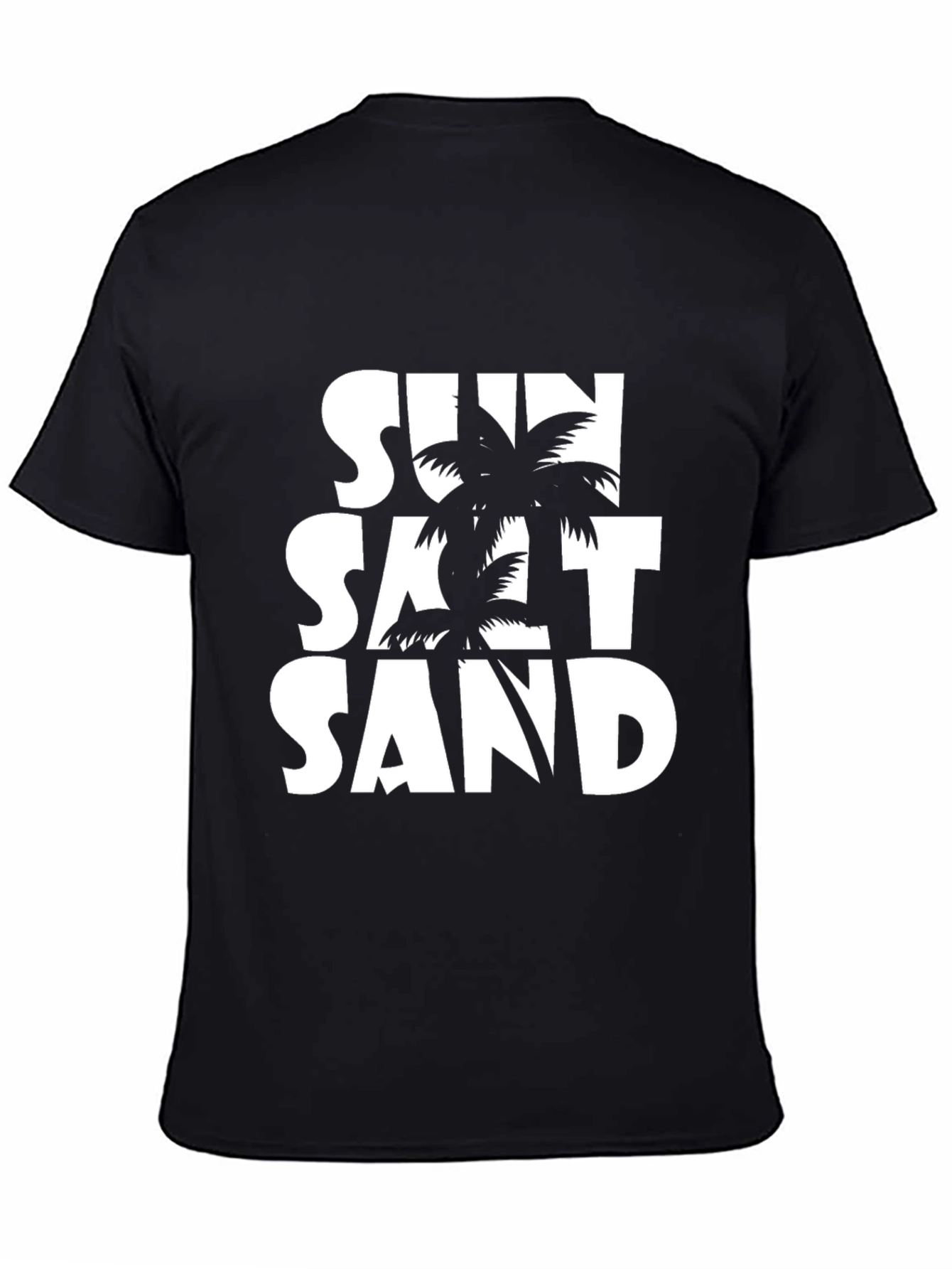 Sun Salt Sand Graphic Tee - Tropical Vacation Shirt