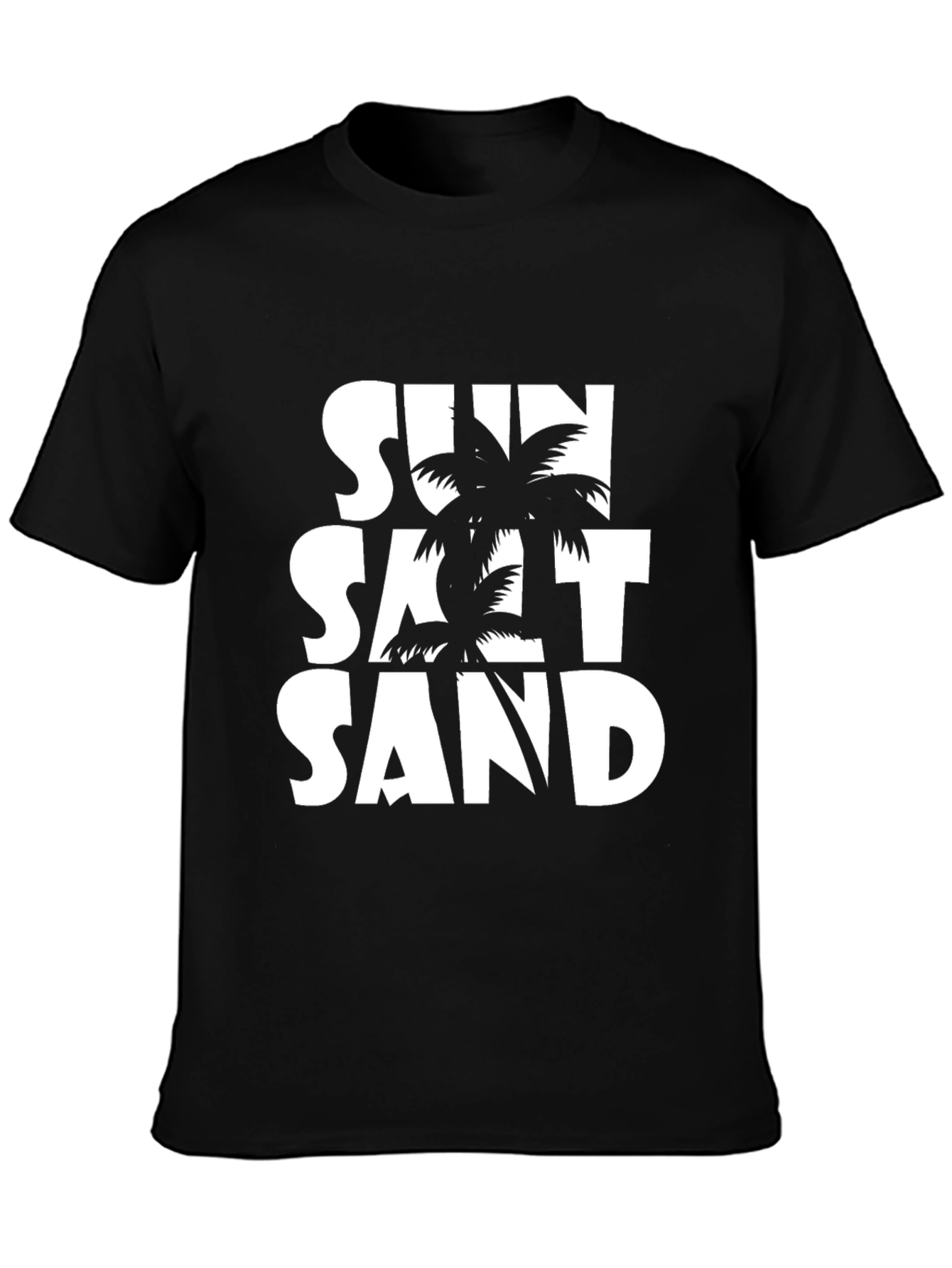 Sun Salt Sand Graphic Tee - Tropical Vacation Shirt