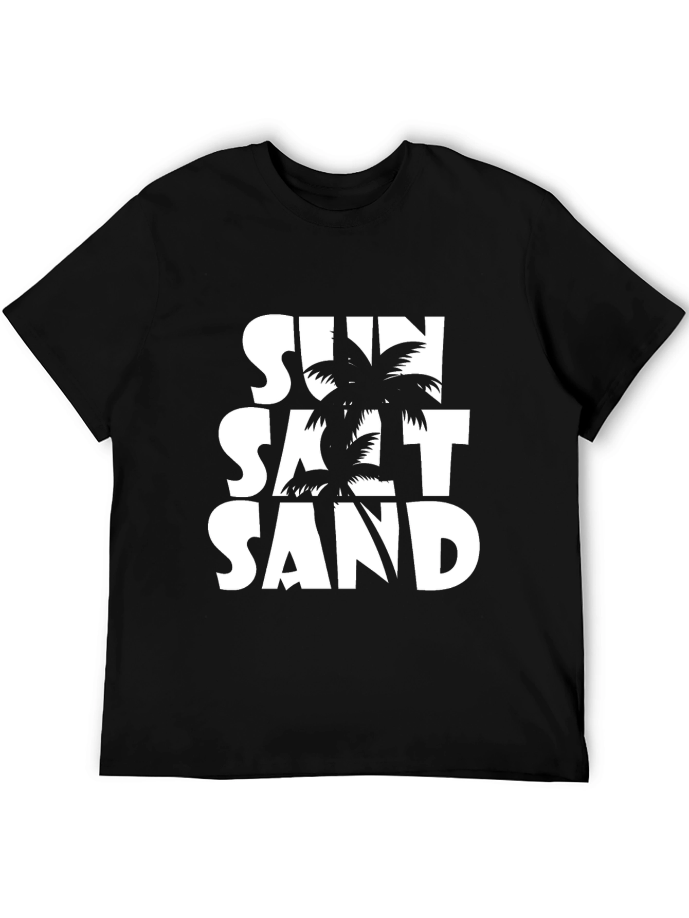 Sun Salt Sand Graphic Tee - Tropical Vacation Shirt