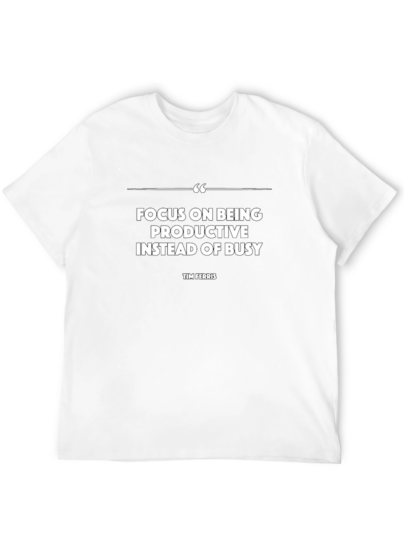 Focus on Being Productive T-Shirt