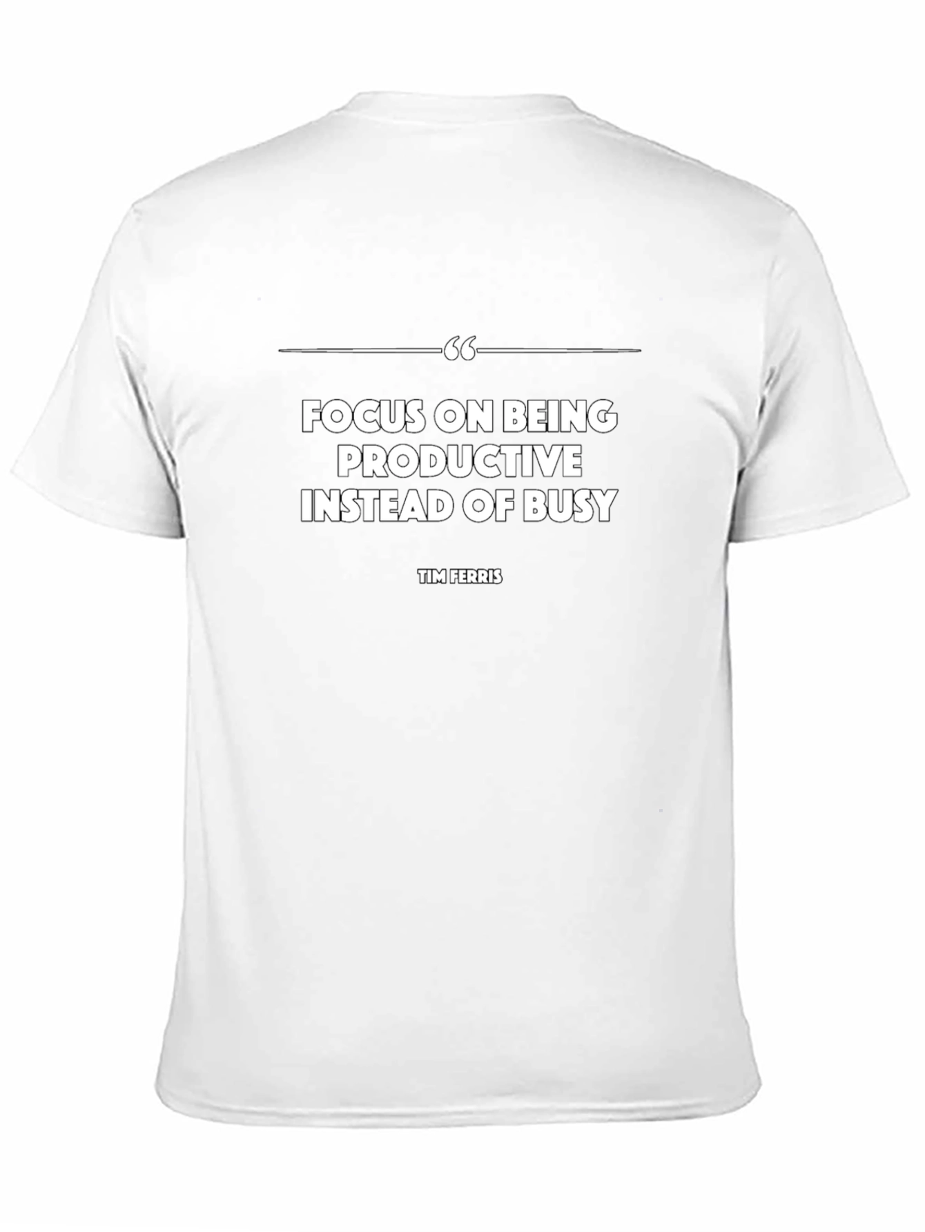 Focus on Being Productive T-Shirt