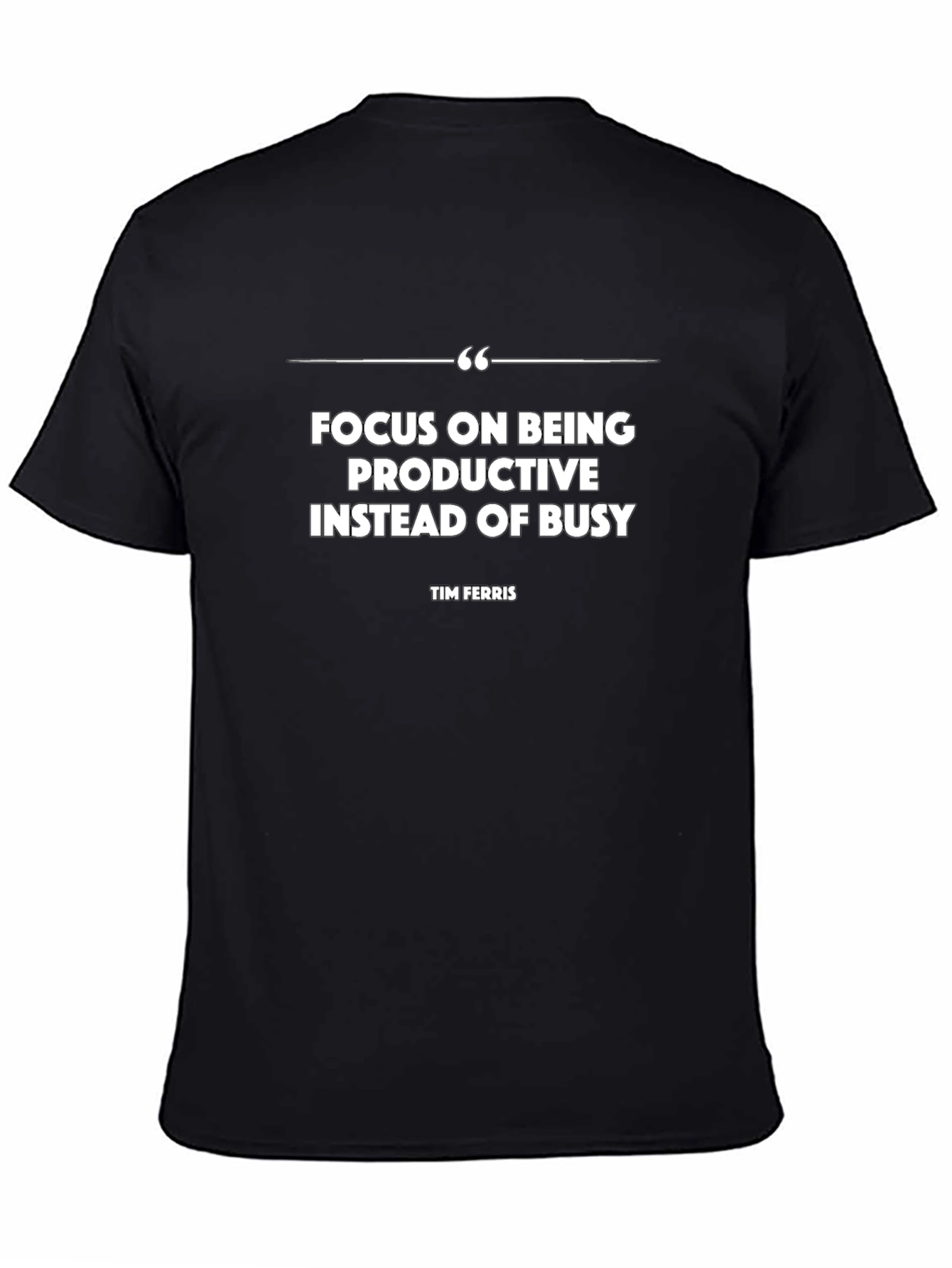 Focus on Being Productive T-Shirt