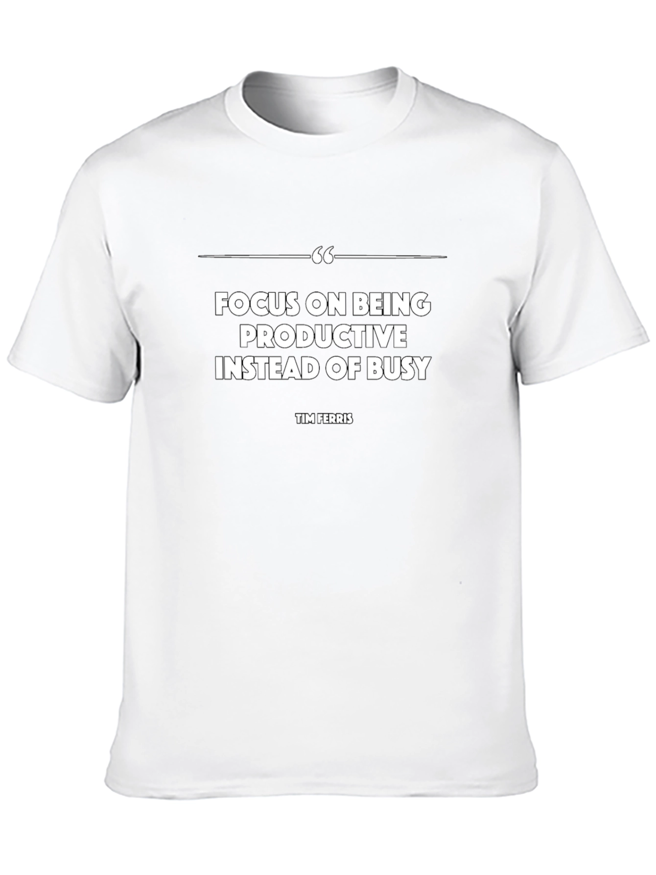 Focus on Being Productive T-Shirt