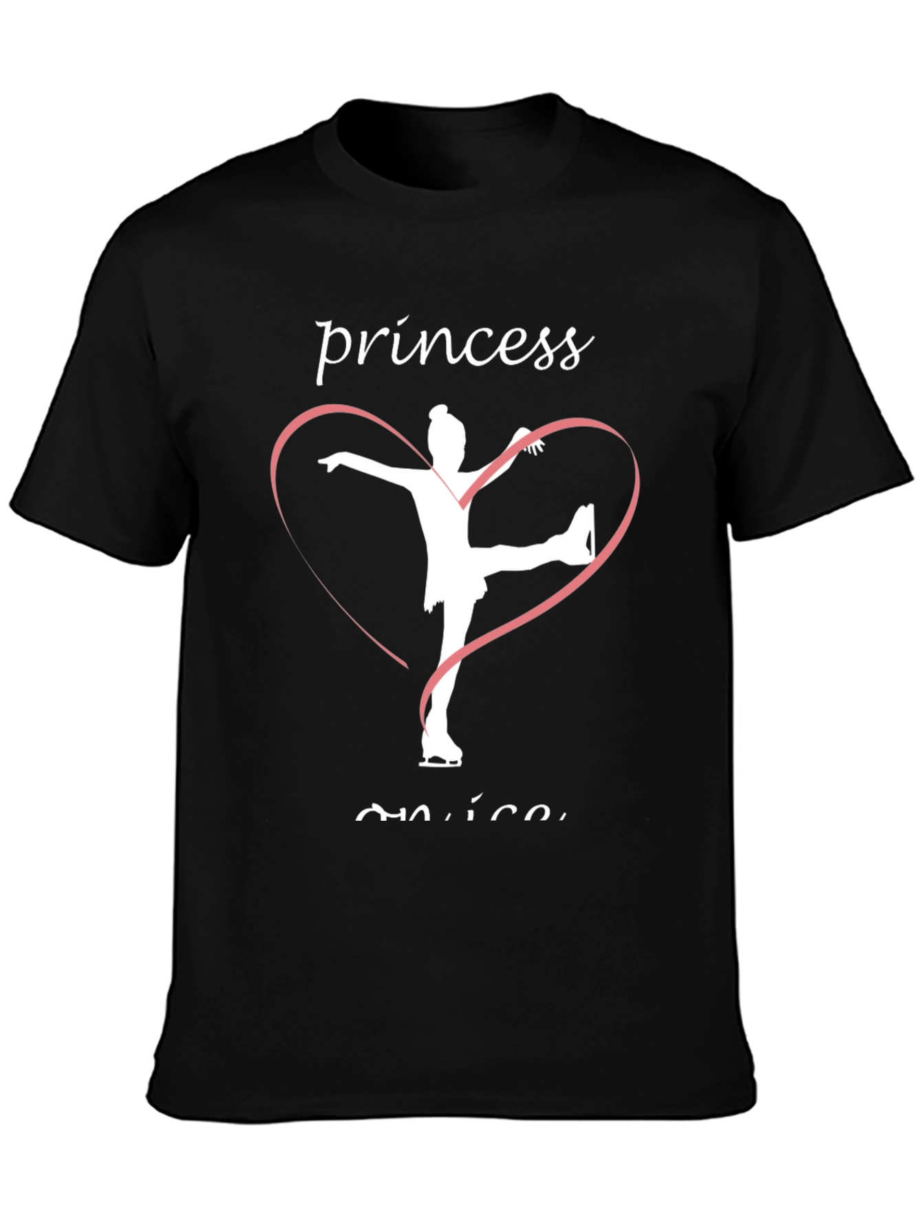 Princess Ice Skater Graphic T-Shirt