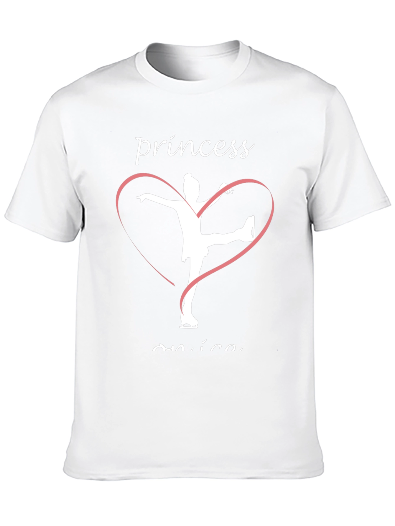 Princess Ice Skater Graphic T-Shirt