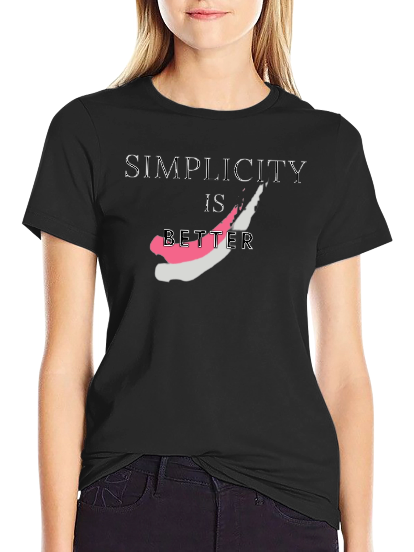 Simplicity Is Better Graphic T-Shirt