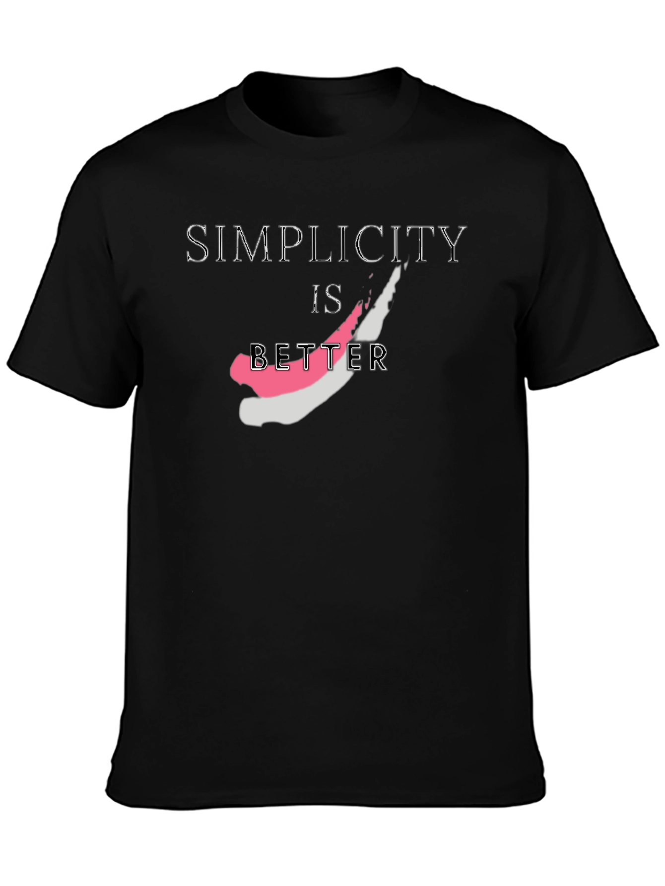 Simplicity Is Better Graphic T-Shirt