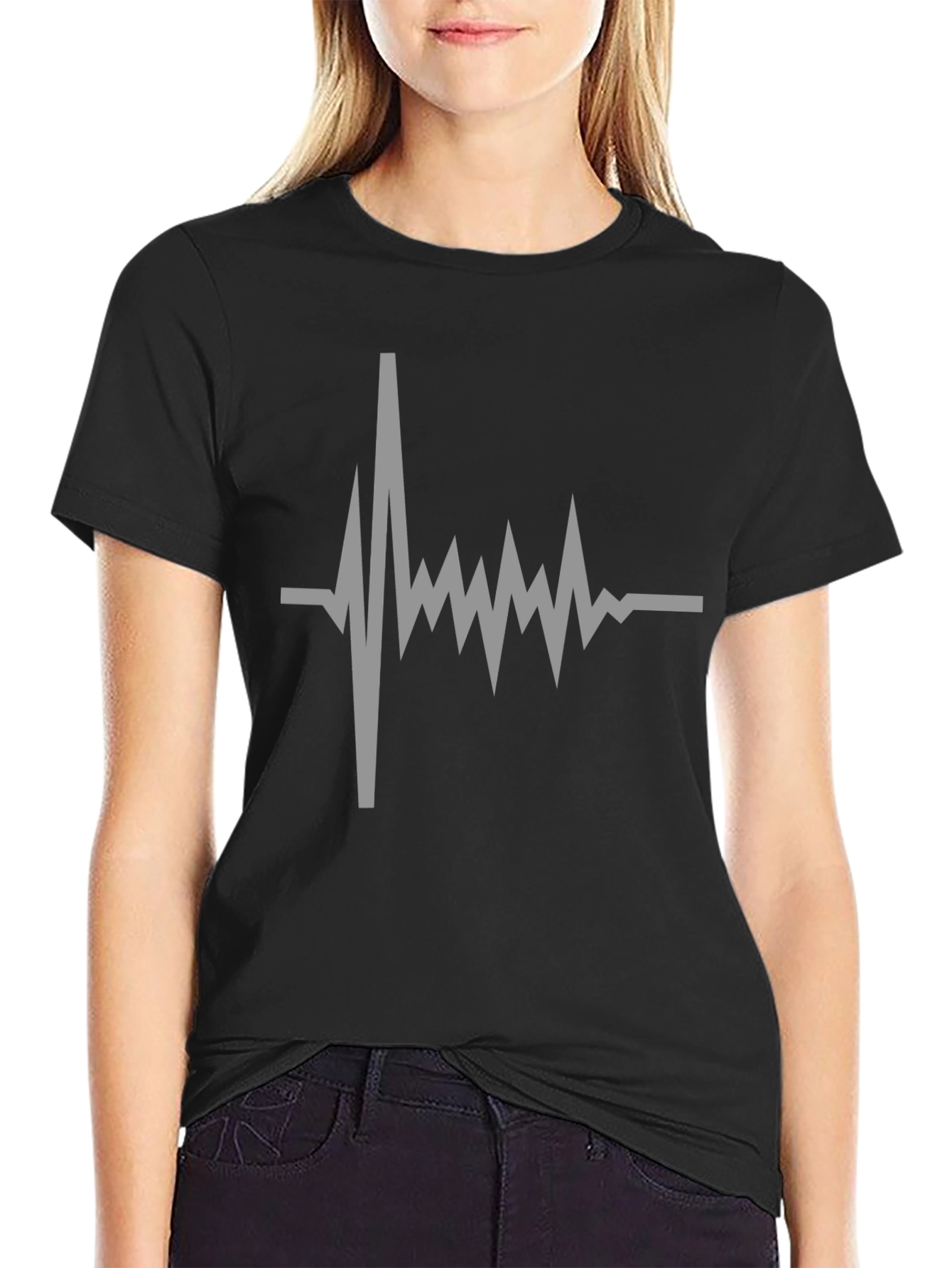 Heartbeat Rhythm T-Shirt - Graphic Tee