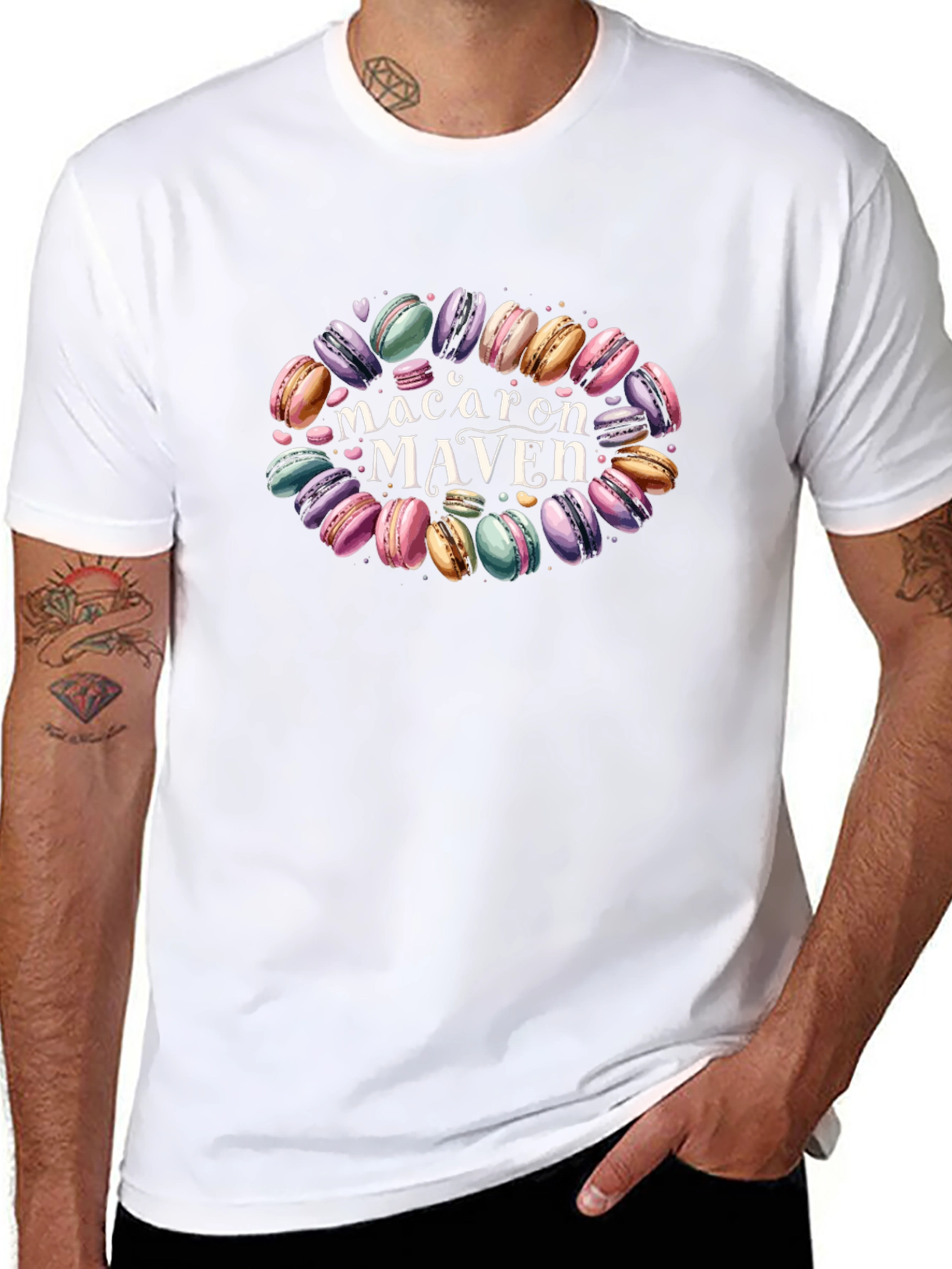 Macaron Maven Graphic Tee