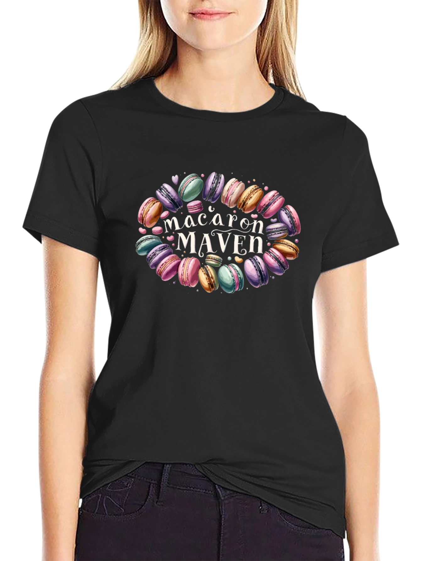 Macaron Maven Graphic Tee