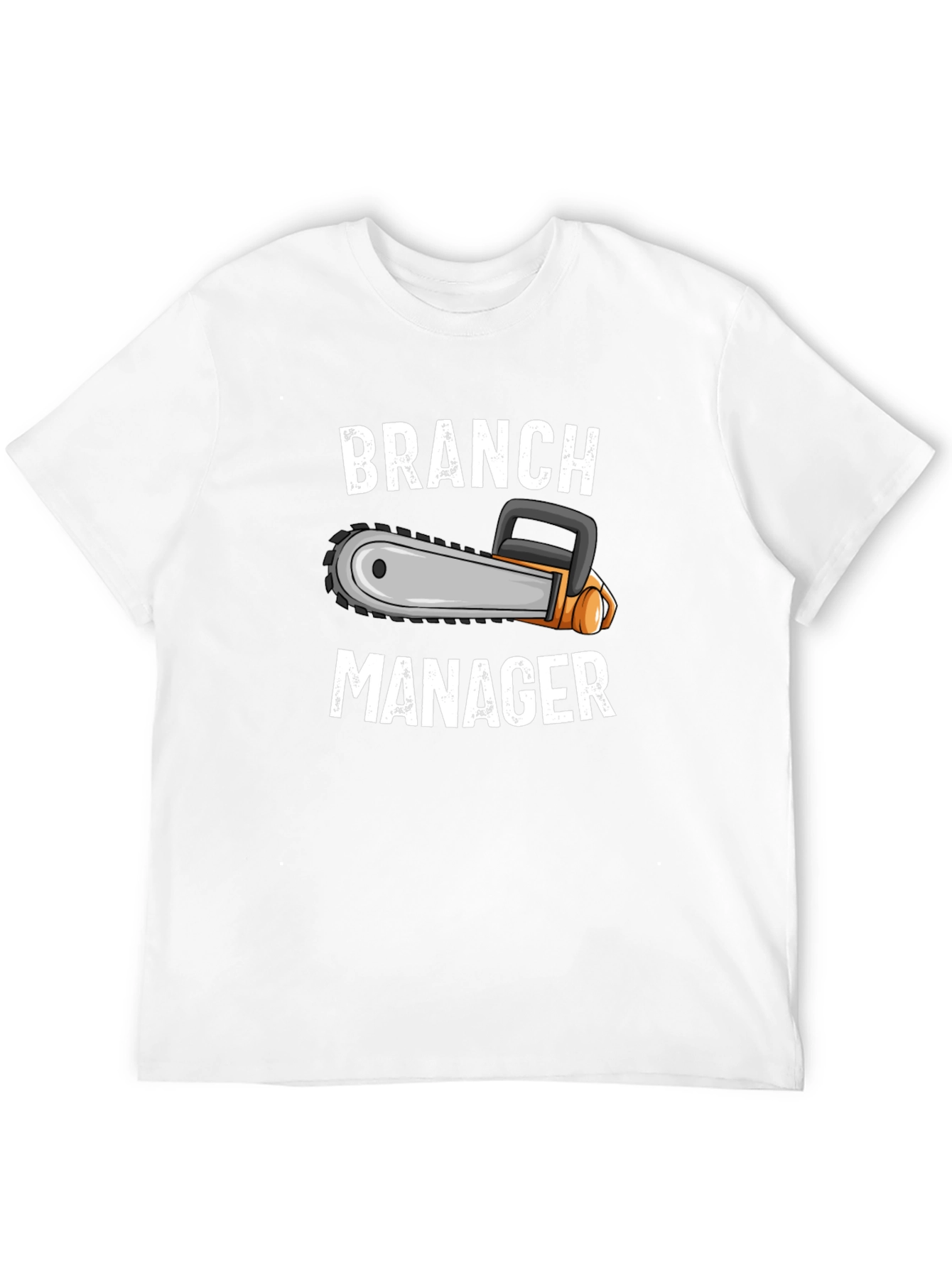 Branch Manager Chainsaw Graphic T-Shirt