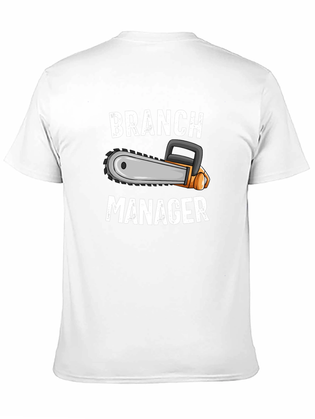 Branch Manager Chainsaw Graphic T-Shirt