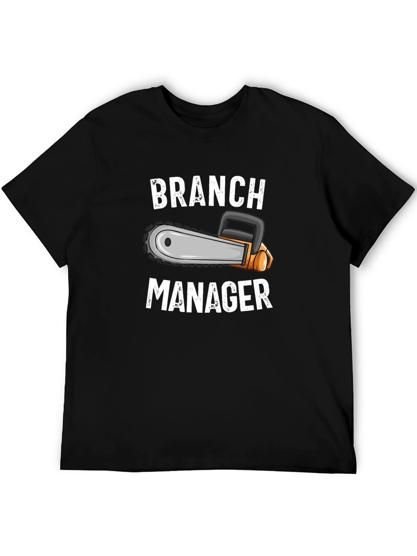 Branch Manager Chainsaw Graphic T-Shirt