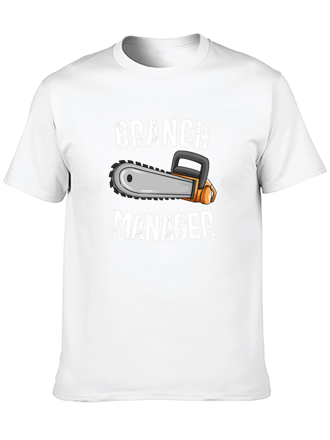Branch Manager Chainsaw Graphic T-Shirt