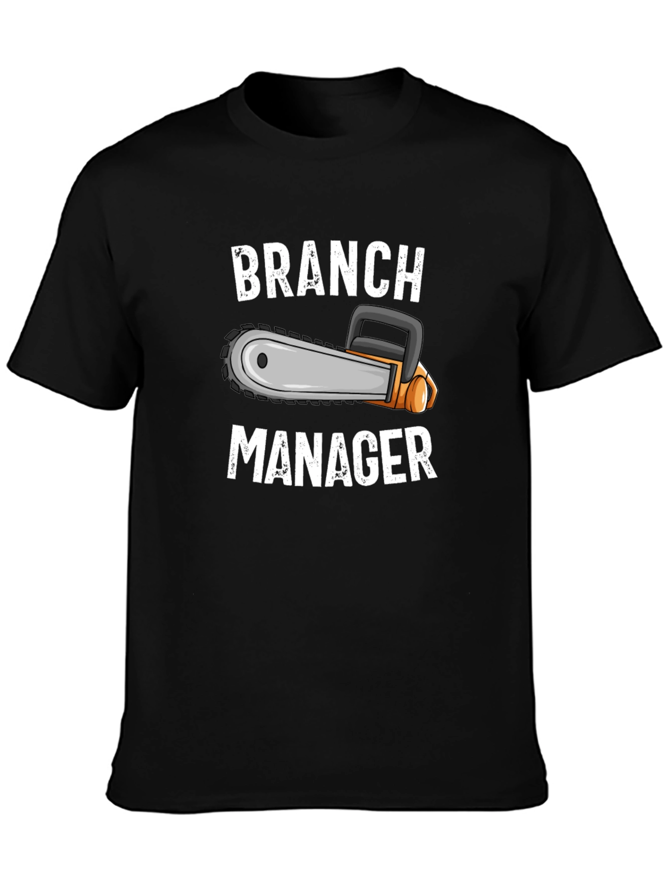 Branch Manager Chainsaw Graphic T-Shirt
