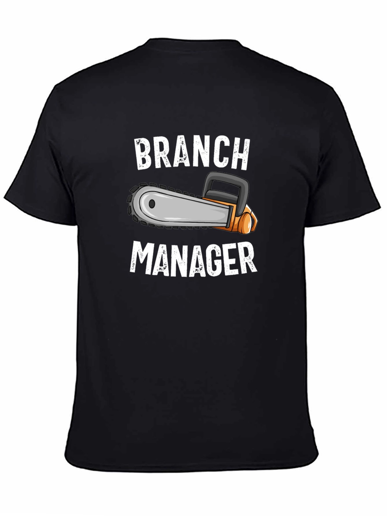 Branch Manager Chainsaw Graphic T-Shirt