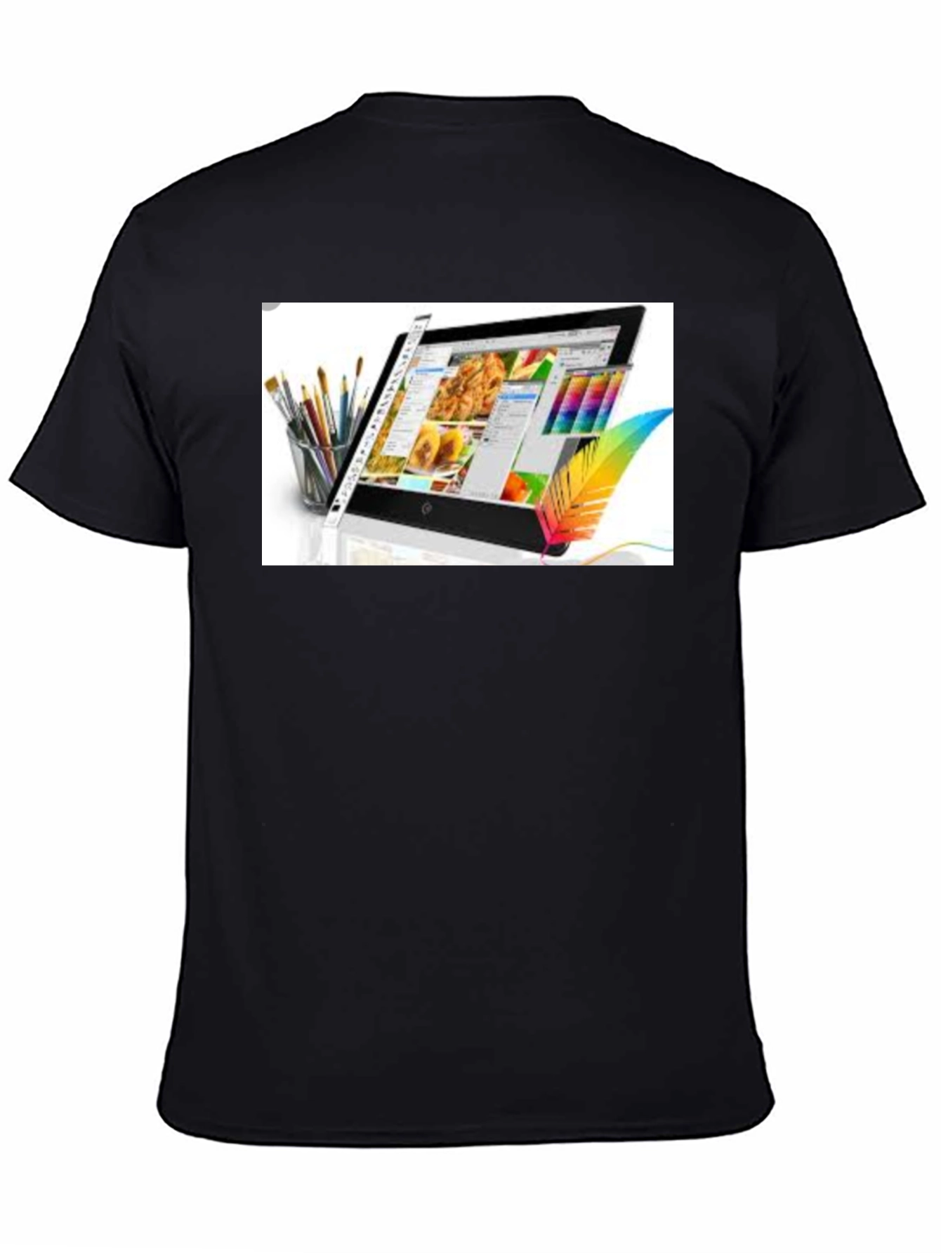Graphic Design Black T-Shirt