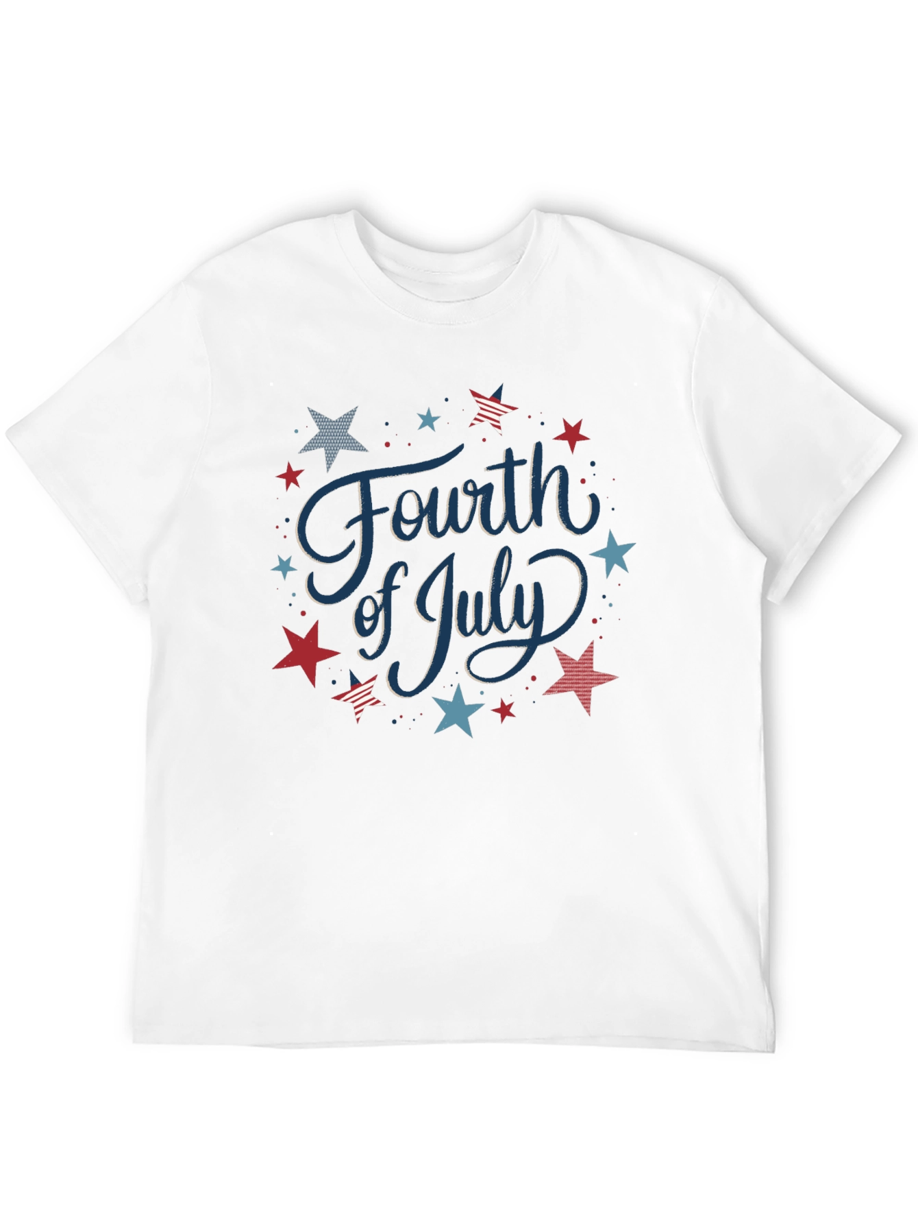Fourth of July Graphic Tee - Patriotic Style