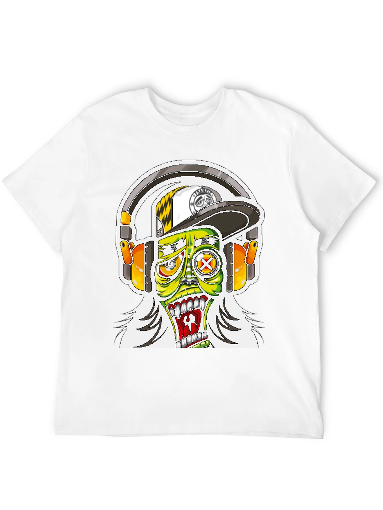 Zombie DJ Graphic Tee - Cool Music Lover Shirt
