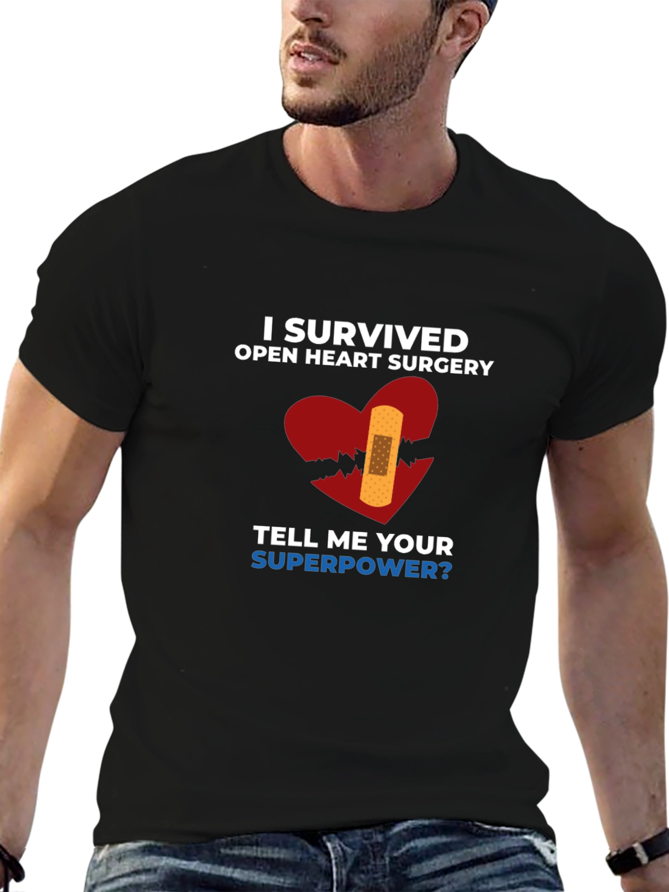 Open Heart Surgery Survivor T-Shirt