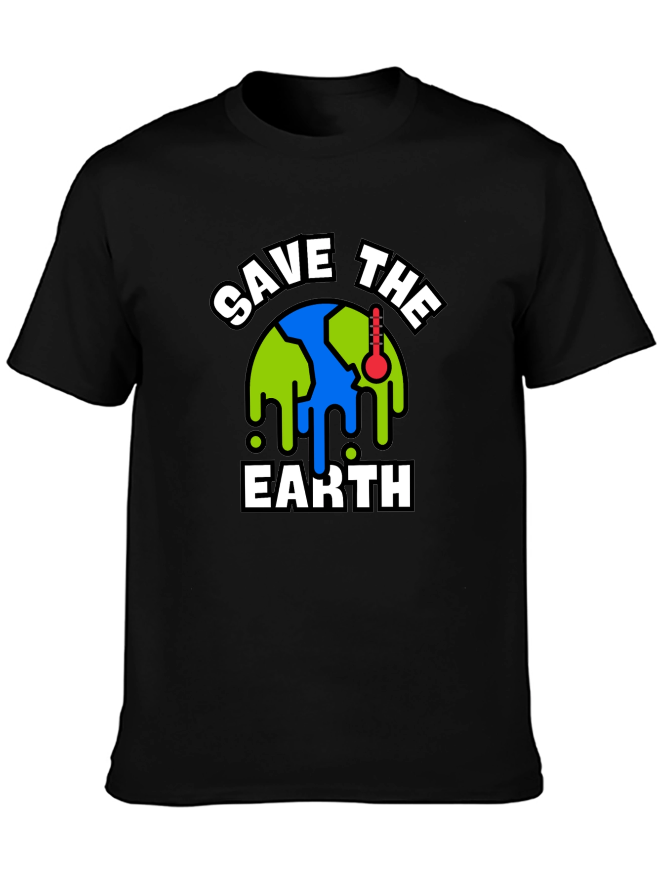 Save the Earth Graphic Tee - Global Warming Awareness