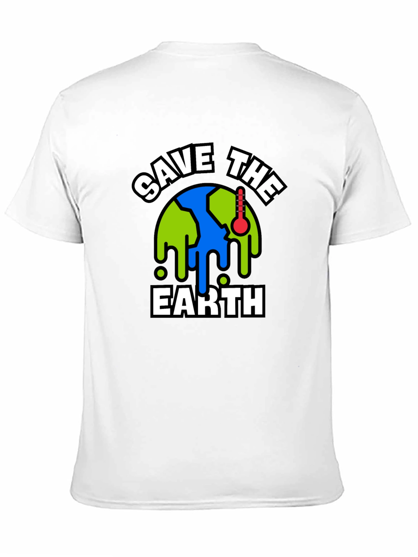 Save the Earth Graphic Tee - Global Warming Awareness