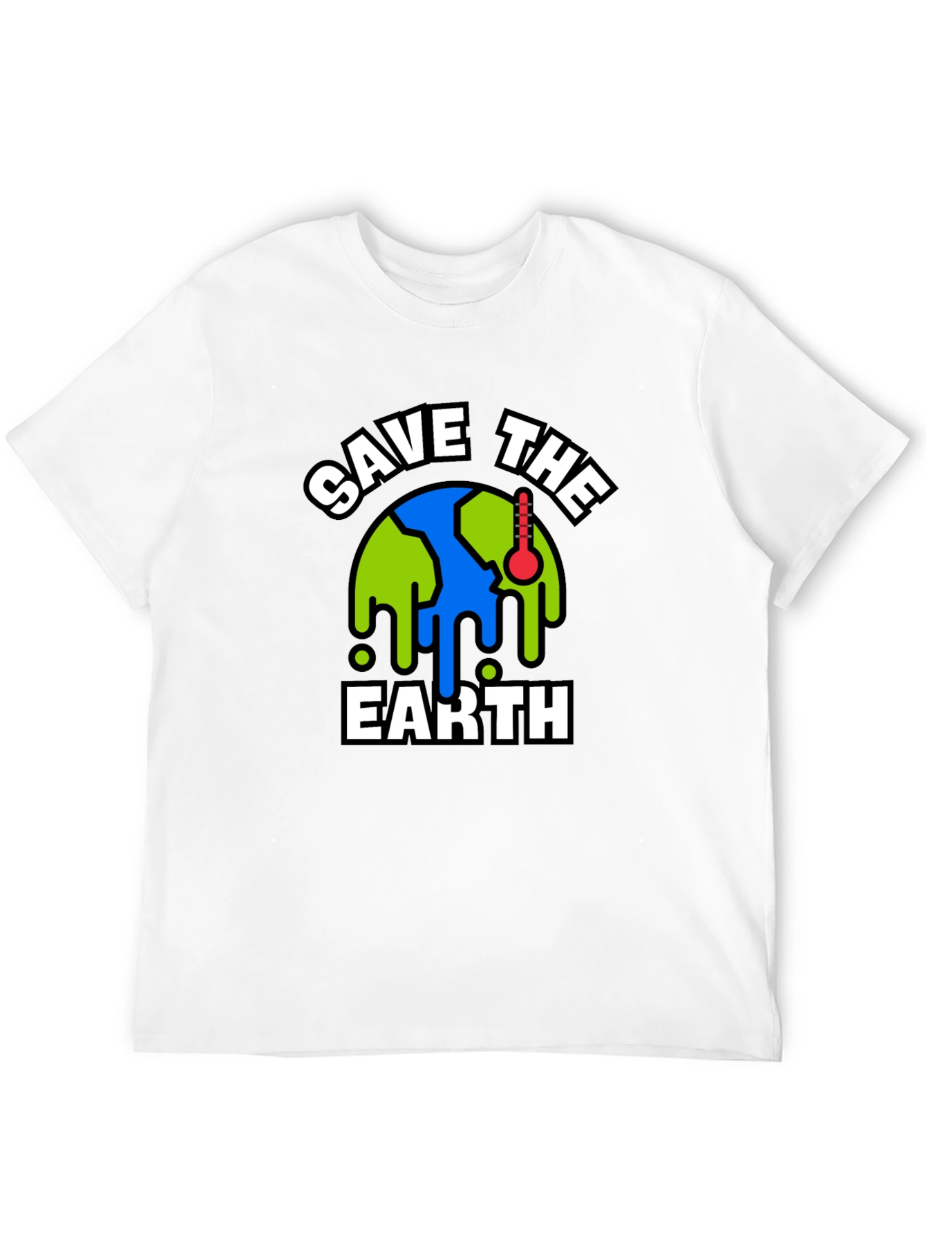 Save the Earth Graphic Tee - Global Warming Awareness