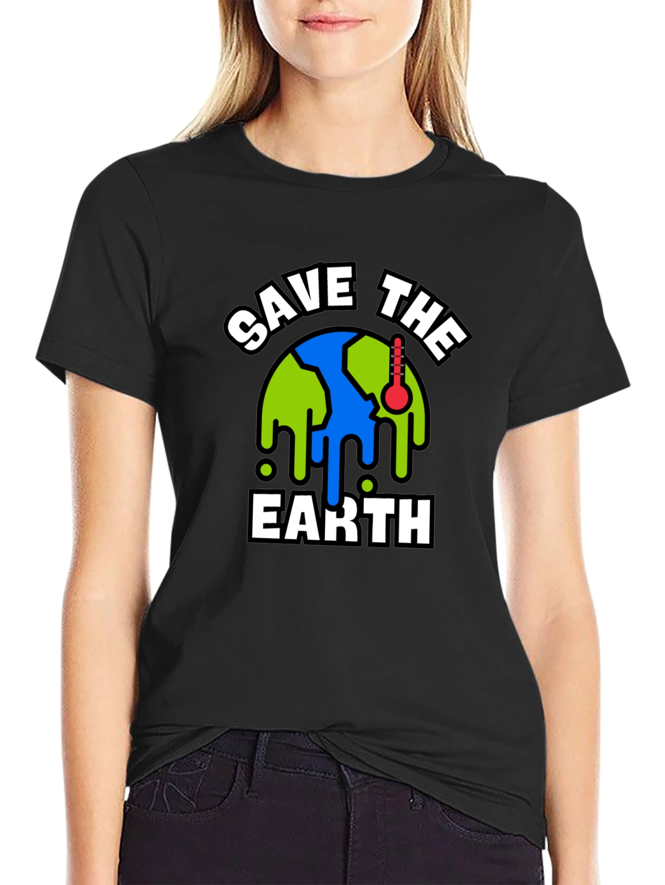 Save the Earth Graphic Tee - Global Warming Awareness